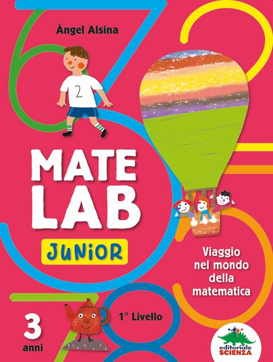 Mate Lab Junior 1º livello - Angel Alsina - copertina