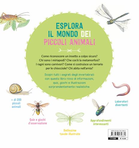 Il grande mondo degli animali piccoli. Osserva e scopri gli invertebrati - Nathalie Tordjman - 2