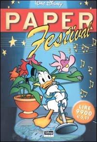 Paper Festival - Walt Disney - copertina