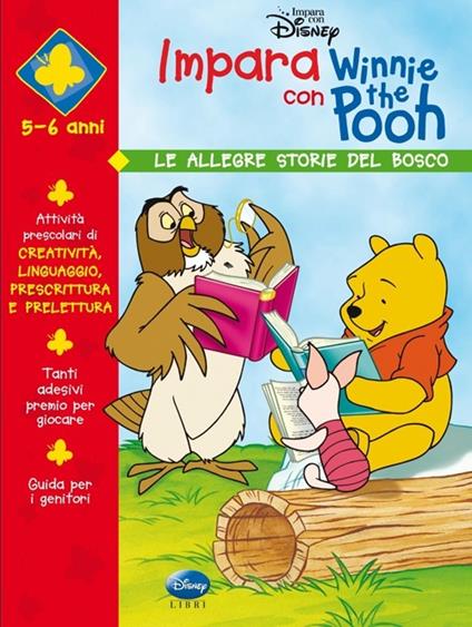 Impara con Winnie the Pooh. Le allegre storie del bosco - copertina