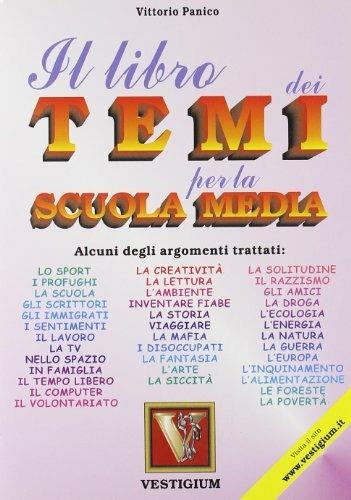 Il libro dei temi. Per la Scuola media - Vittorio Panico - copertina