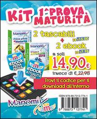 Manomix: Prima prova di maturità-Il tema di attualità 2017. Con 2 e-book - copertina