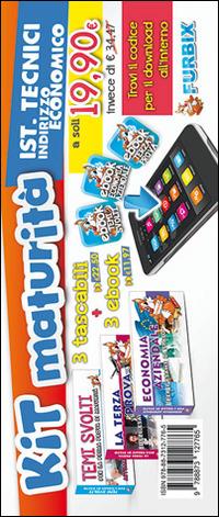 Furbix: Terza prova per l'esame di Stato-Economia aziendale per l'esame di Stato-Temi svolti per la prima prova di maturità. Attualità, letteratura, storia. Con 3 e-book - copertina