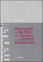 Elementi di diritto del lavoro e sindacale