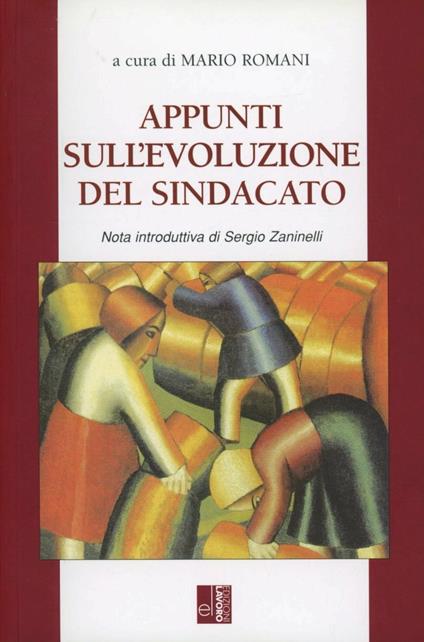 Appunti sulla evoluzione del sindacato - copertina