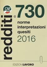 Redditi e 730. Norme interpretazioni quesiti