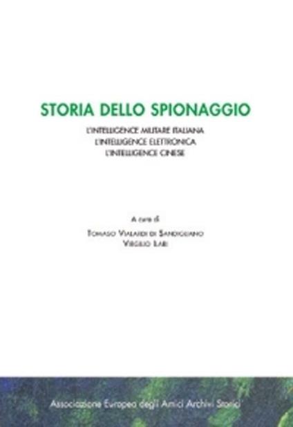 Storia dello spionaggio - copertina