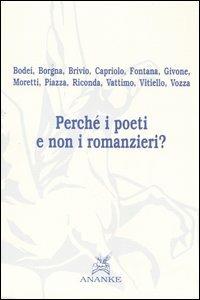 Perché i poeti e non i romanzieri? - copertina