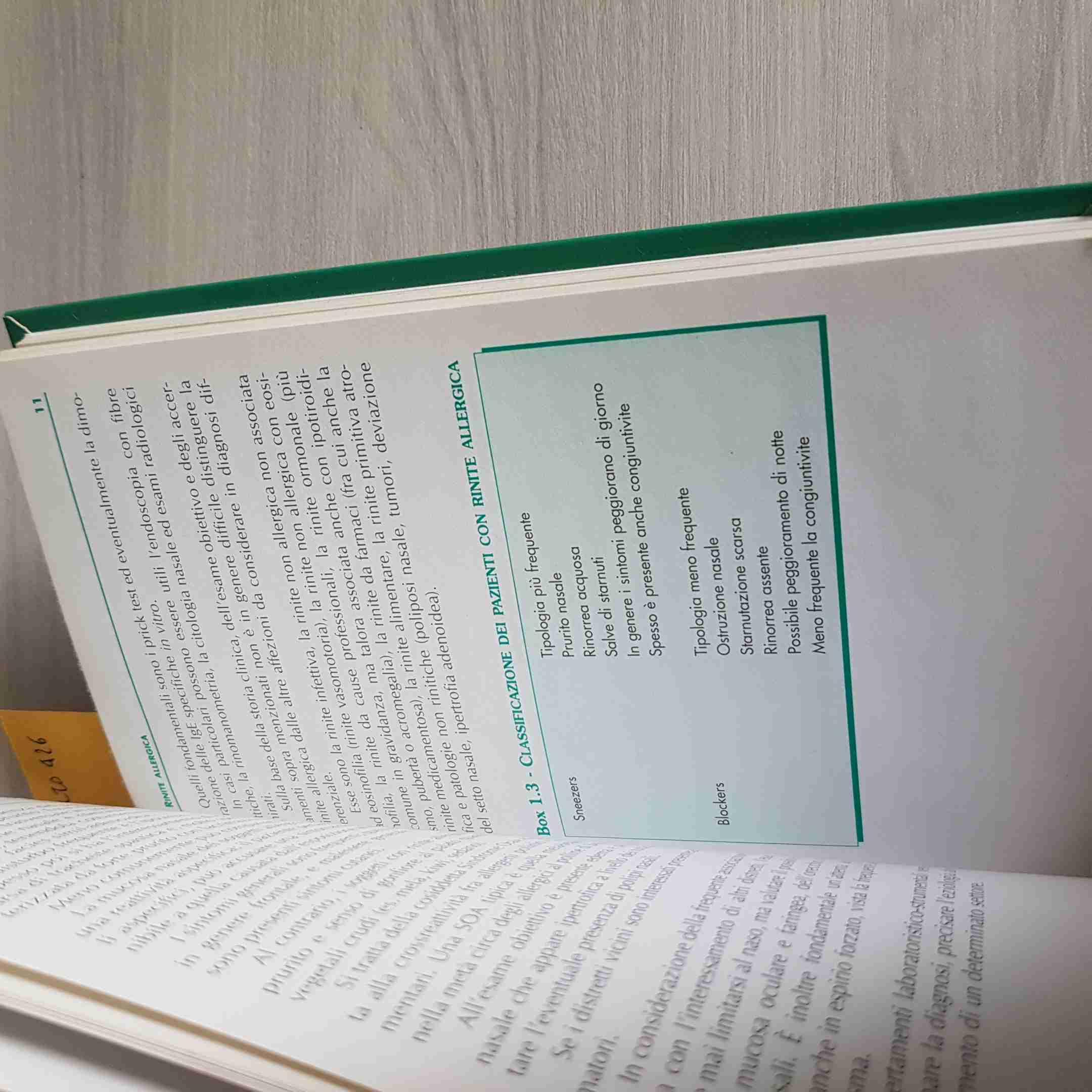 Memo di allergologia