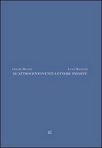 Quattrocentoventi lettere inedite - copertina