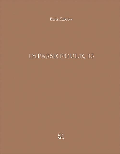 Impasse Poule, 13 - Boris Zaborov - copertina