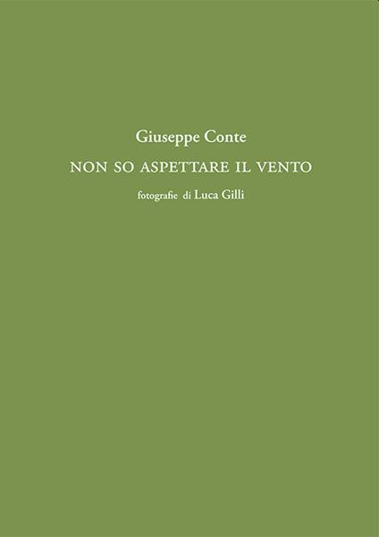 Non so fermare il vento - Giuseppe Conte - copertina
