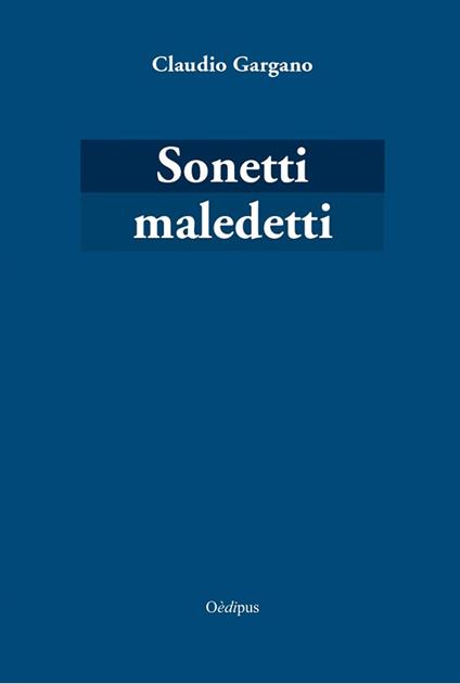 Sonetti maledetti - Claudio Gargano - copertina