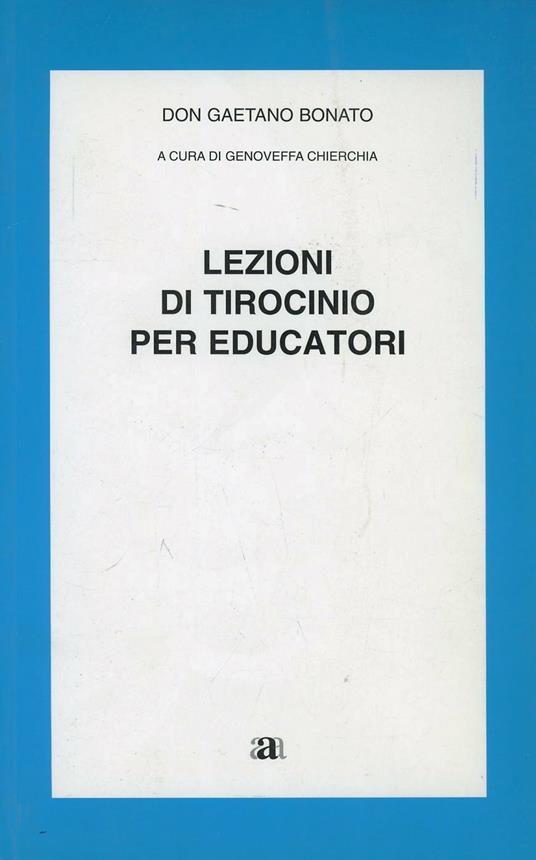 Laboratorio di tirocinio per educatori - Gaetano Bonato - copertina