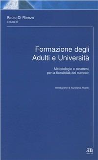 Formazione degli adulti e università - Paolo Di Rienzo - copertina