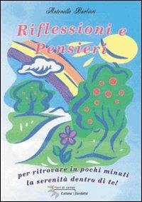 Riflessioni e pensieri - Antonella Barbieri - copertina