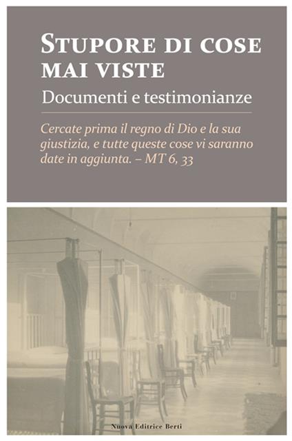 Stupore di cose mai viste. Documenti e testimonianze - copertina