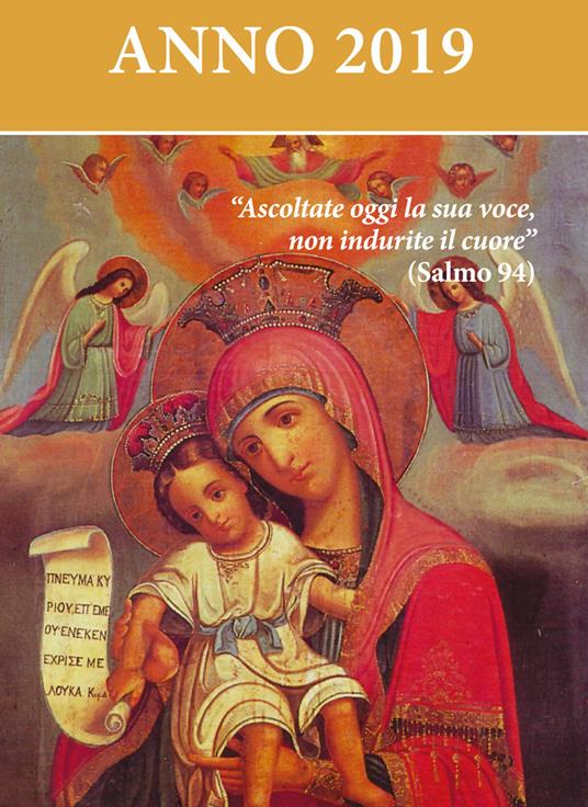 Ascoltate oggi la sua voce. Calendario liturgico 2019. Maria madre di Dio - copertina