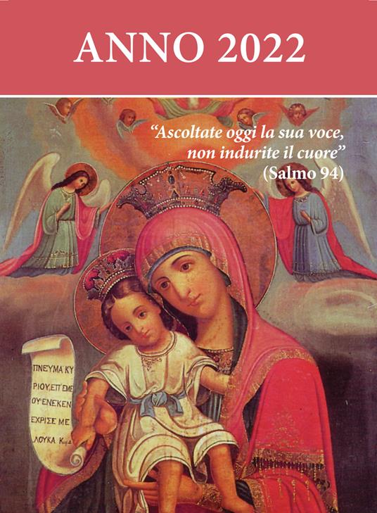 Ascoltate oggi la sua voce. Calendario liturgico 2022. Madonna col bambino - copertina