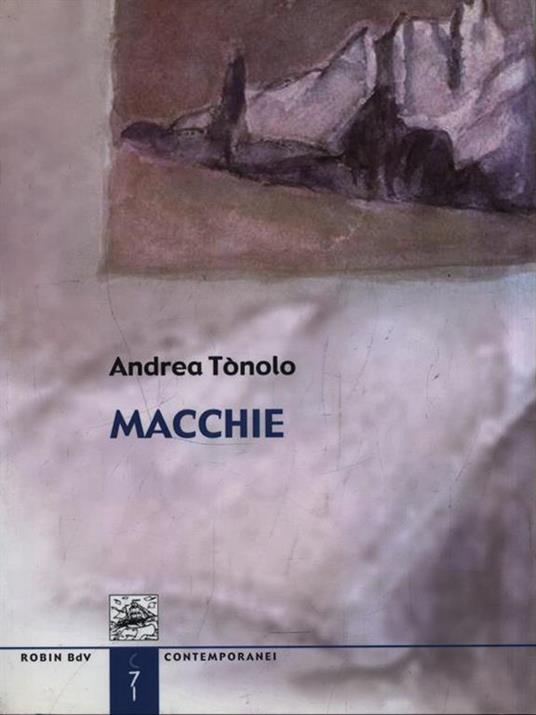 Macchie - Andrea Tònolo - copertina