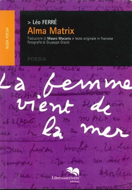Alma matrix - Léo Ferré - copertina