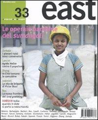 East. Vol. 33: Le operaie bambine del sumangali - copertina