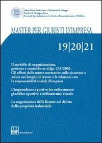 Master per giuristi d'impresa vol. 19-20-21 - copertina