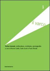 Verba tremula. Letteratura, erotismo, pornografia - copertina