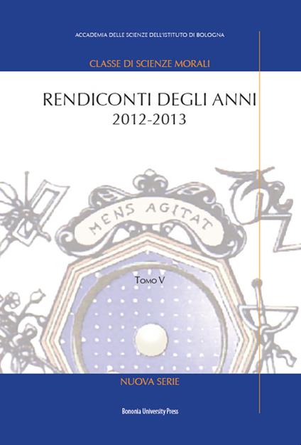 Rendiconti. Vol. 5: Anni 2012-2013. - copertina