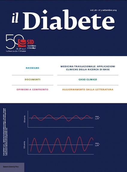Il diabete. Vol. 26/3 - copertina