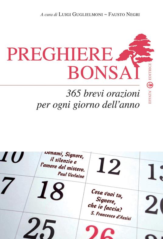 Preghiere bonsai. 365 brevi orazioni per ogni giorno dell'anno - copertina