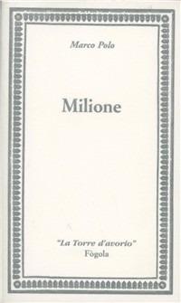 Il milione - Marco Polo - copertina