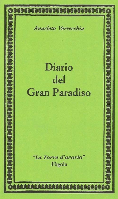 Diario del Gran Paradiso - Anacleto Verrecchia - copertina