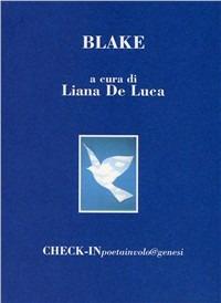 Blake - Liana De Luca - copertina