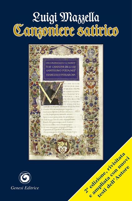 Canzoniere satirico - Luigi Mazzella - copertina