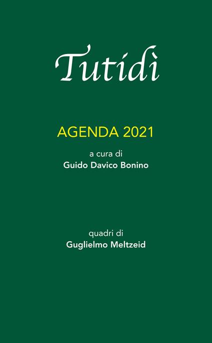 Tutidì. Agenda 2021 - copertina