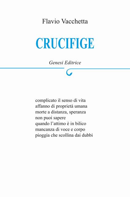 Crucifige - Flavio Vacchetta - copertina
