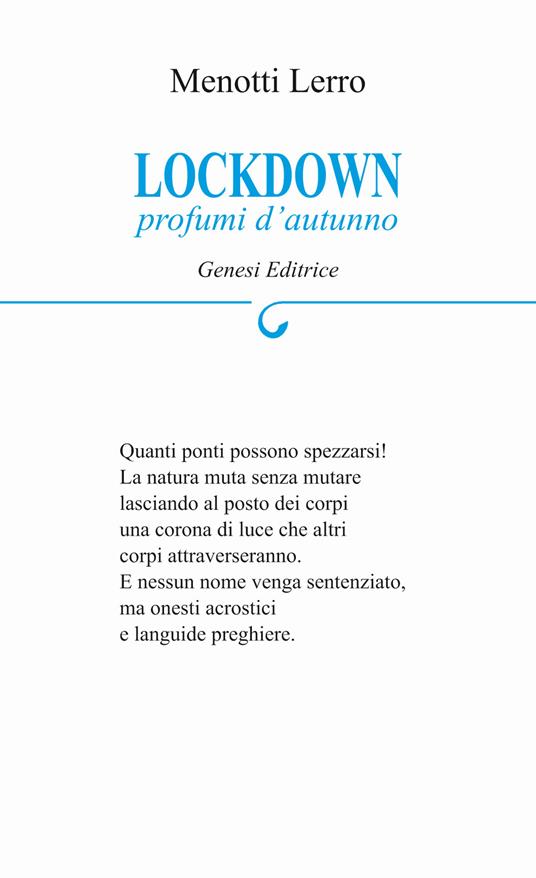 Lockdown. Profumi d'autunno - Menotti Lerro - copertina
