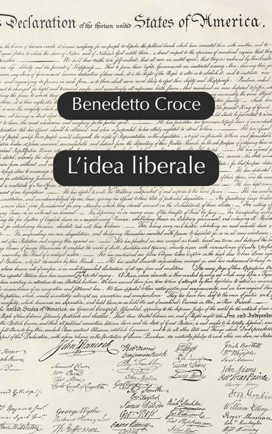 L'idea liberale - Benedetto Croce - ebook