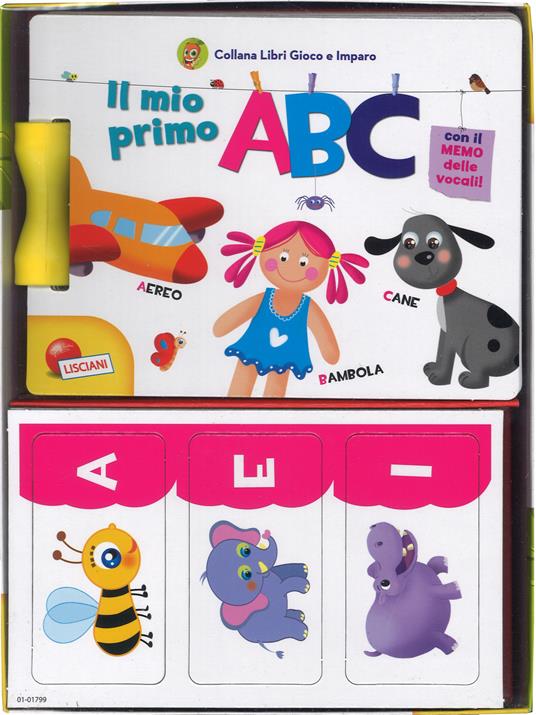Il mio primo ABC. Carotina. Libri gioco e imparo. Ediz. a colori. Con gadget - Francesca Costa - copertina