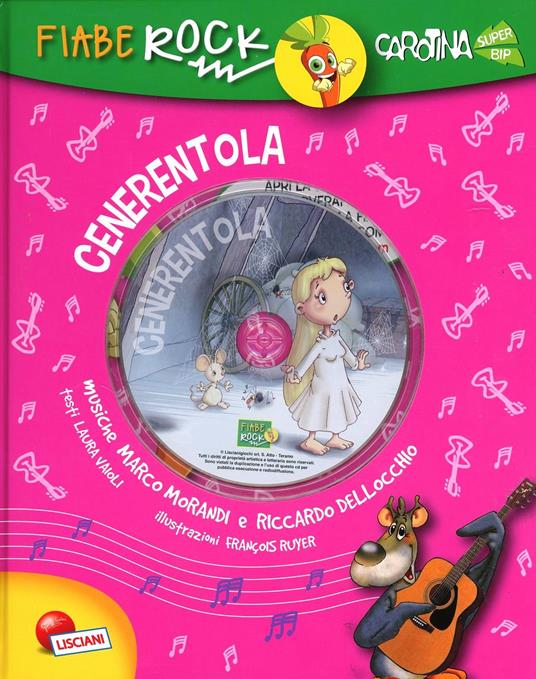 Cenerentola. Fiabe rock. Con CD Audio - copertina