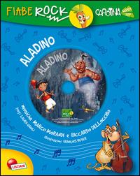 Aladino. Fiabe rock. Ediz. illustrata. Con CD Audio - copertina