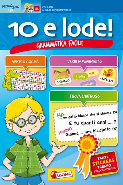 Mini albi 10 e lode! Con adesivi - copertina