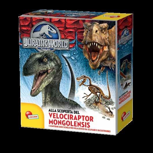 Scopri velociraptor. Jurassic world. Con gadget - copertina