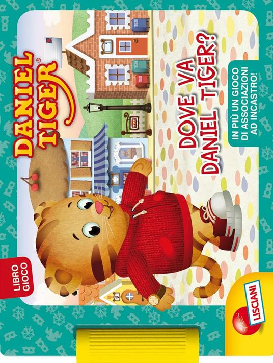 Dove va Daniel Tiger? Libro gioco - copertina