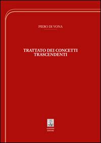 Trattato sui concetti trascendenti - Piero Di Vona - copertina