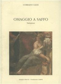 Omaggio a Saffo. Variazioni - Corrado Gizzi - copertina