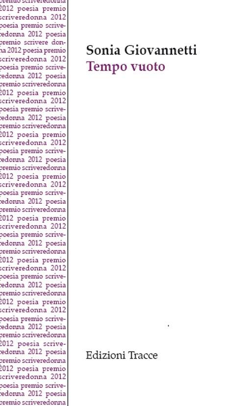 Tempo vuoto - Sonia Giovannetti - copertina