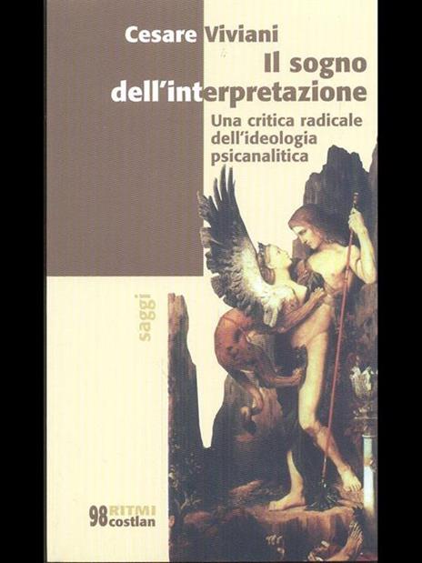 Il sogno dell'interpretazione. Una critica radicale dell'ideologia psicanalitica - Cesare Viviani - copertina