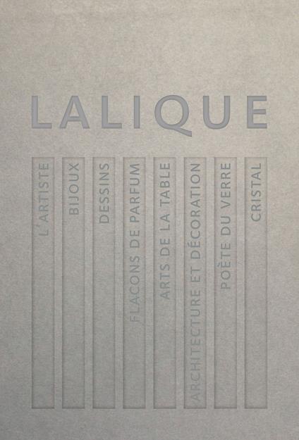 Lalique. Ediz. francese - copertina